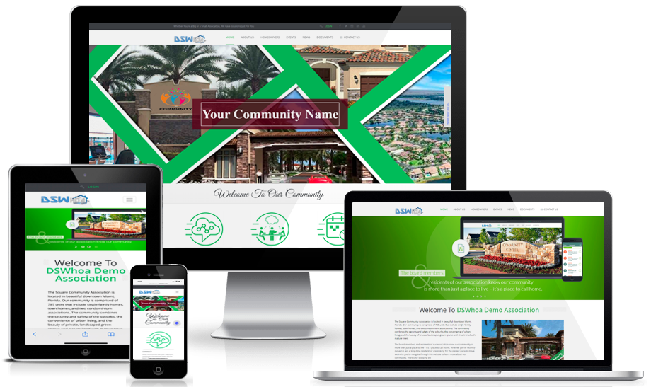 DSWshop Building Innovative Mobile Responsive Condominium and HOA Websites